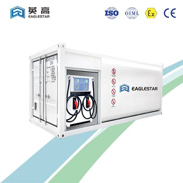 Container Fuel Gas Station Container Fuel Gas Station